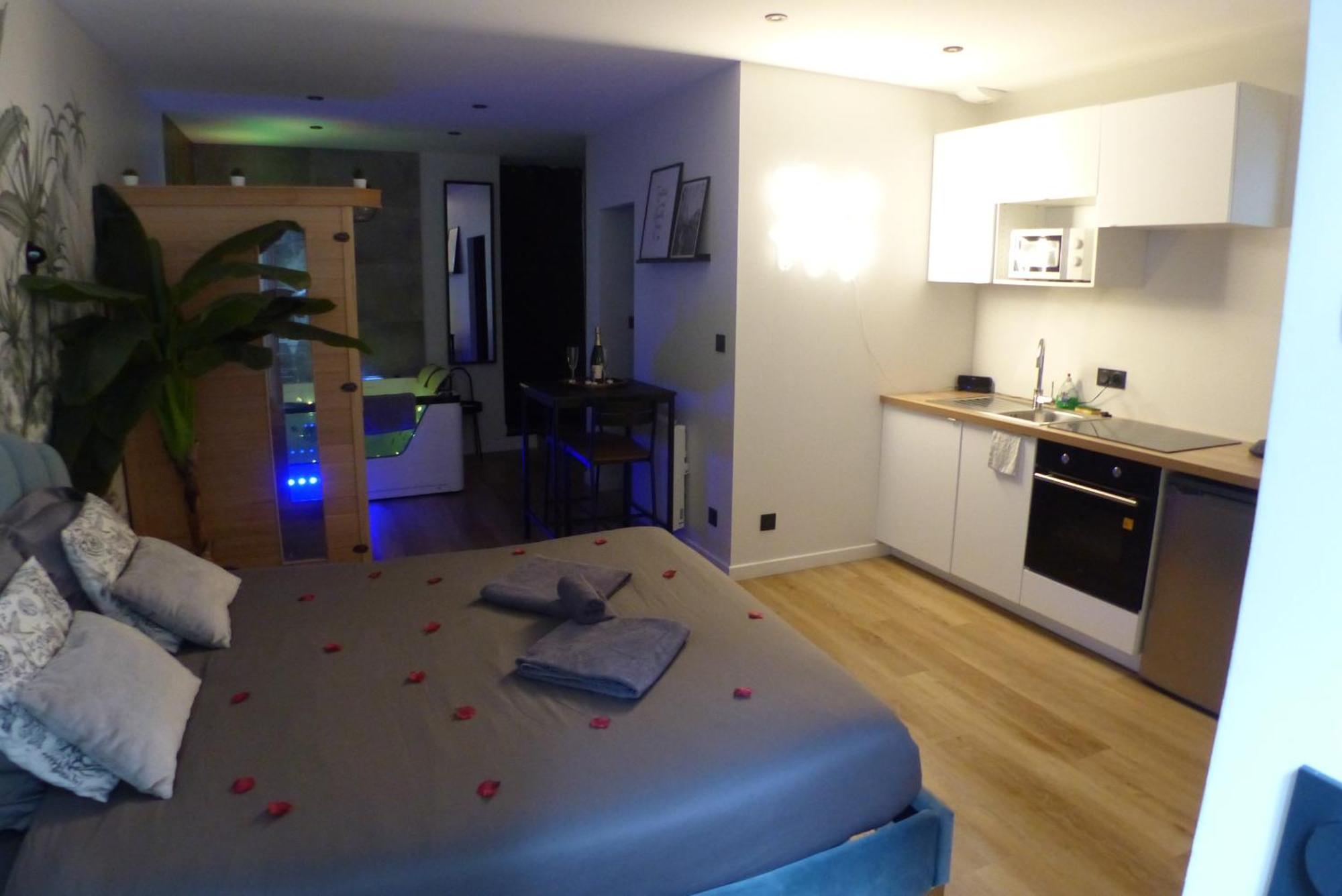 Appartement Balneotherapie Et Sauna Hyper Centre Nantes Exteriör bild