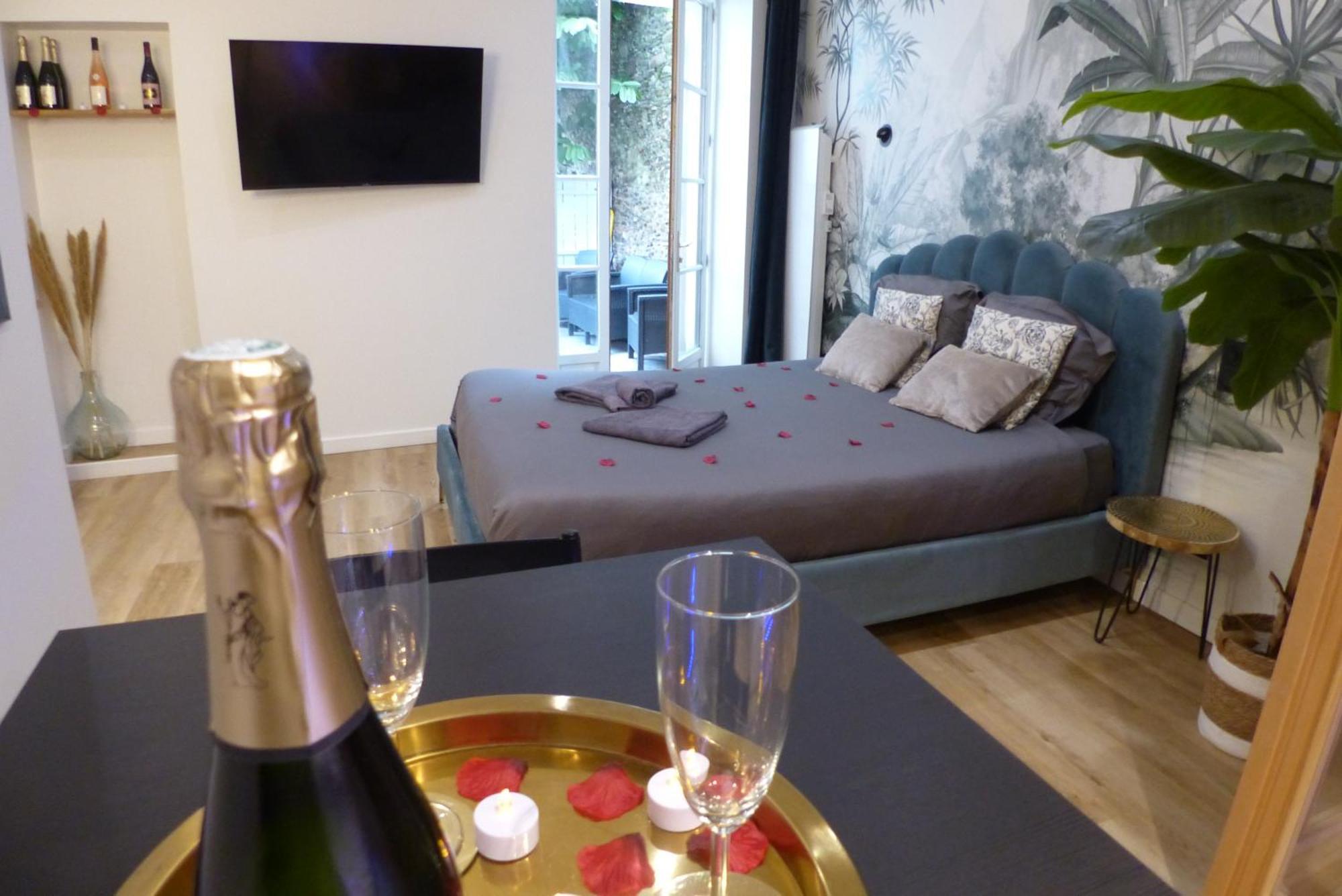 Appartement Balneotherapie Et Sauna Hyper Centre Nantes Exteriör bild