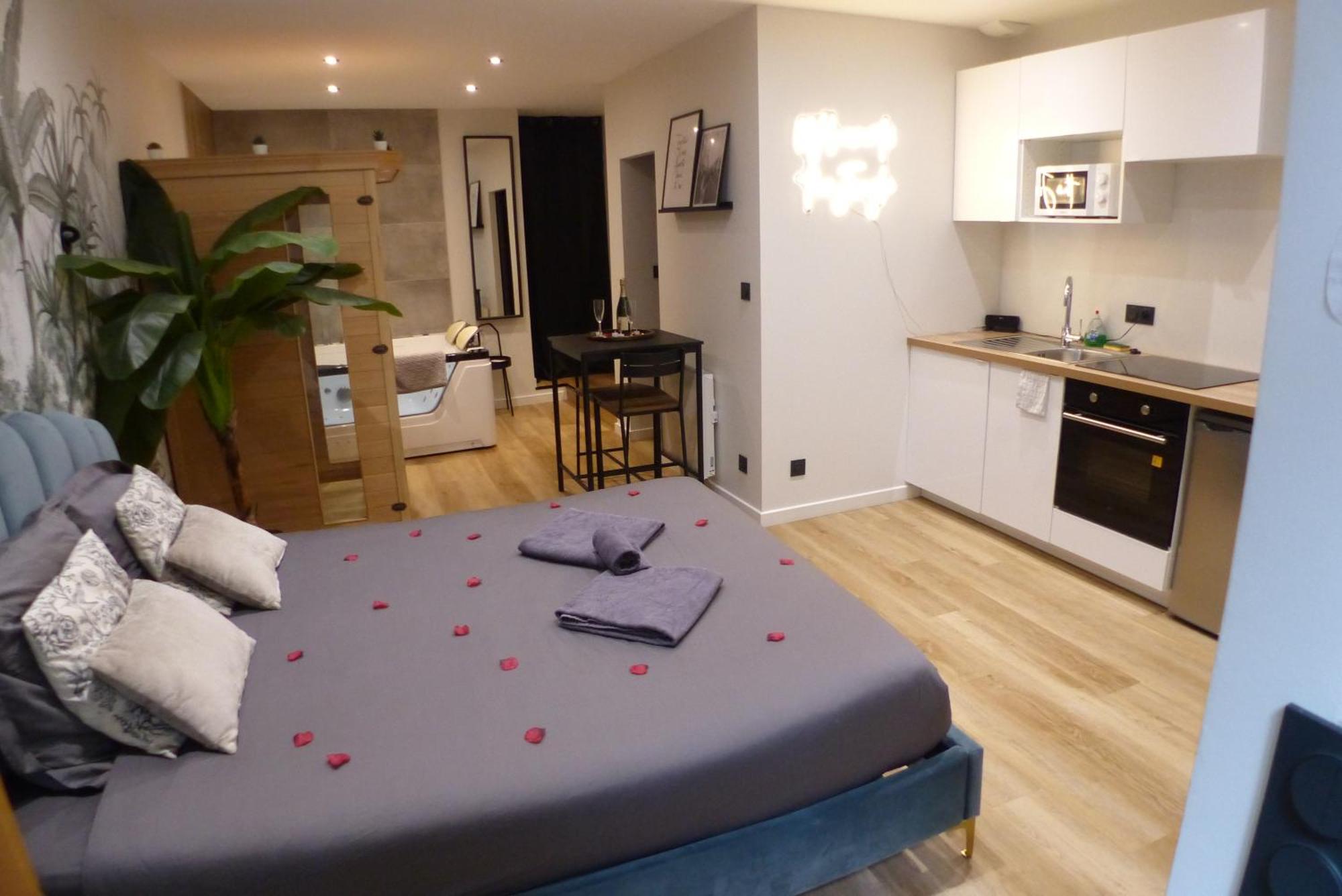 Appartement Balneotherapie Et Sauna Hyper Centre Nantes Exteriör bild